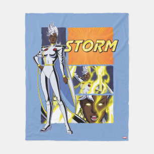 Couverture Polaire Graphique du panneau Caractère de tempête