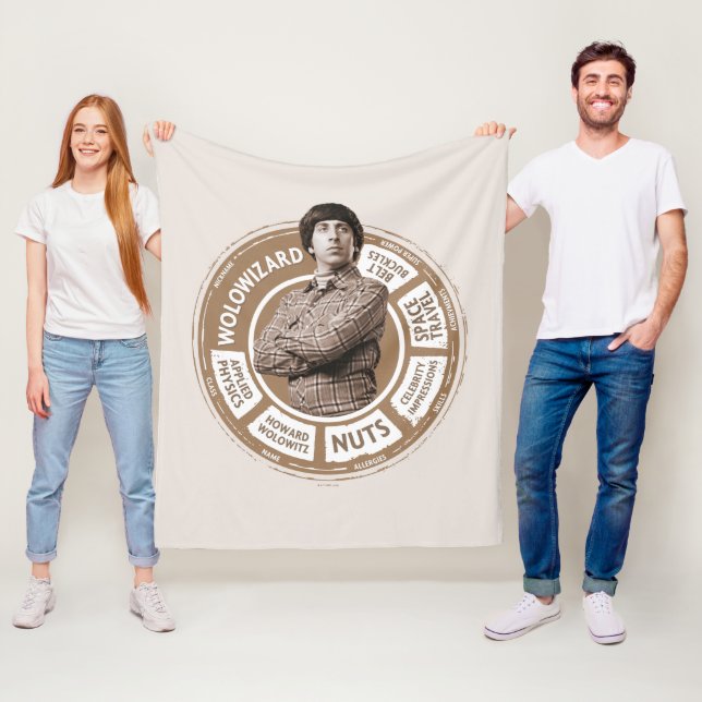 Couverture Polaire Graphique Howard Info (En situation)