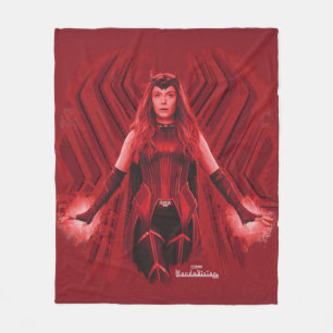 Couverture Polaire Graphique Sorcière Écarlate