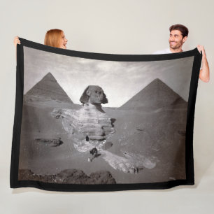 Couverture Polaire Great Sphinx & Gizeh Pyramides Necropolis Egypte