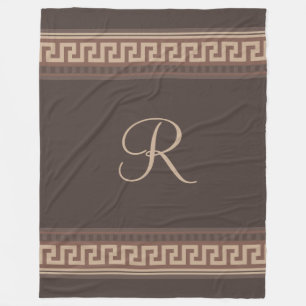 Couverture Polaire Greek Key