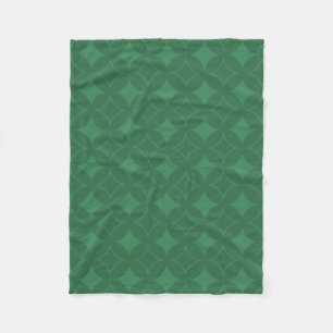 Couverture Polaire Green Shippo motif