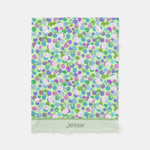 Couverture Polaire Grenouilles Vertes Cuisine Unisex Personnalisée Av