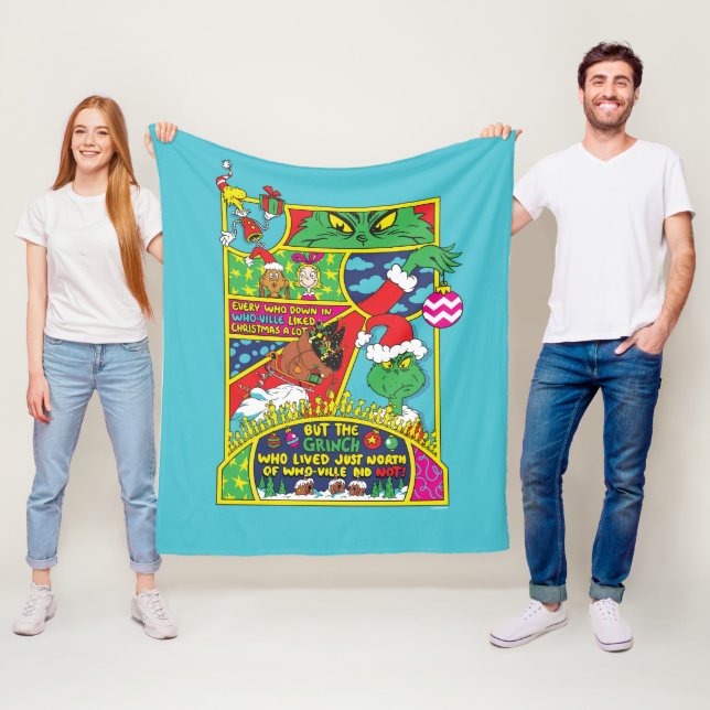 Couverture Polaire Grille | Graphique BD (En situation)