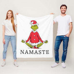 Couverture Polaire Grille   Namaste Santa Claus