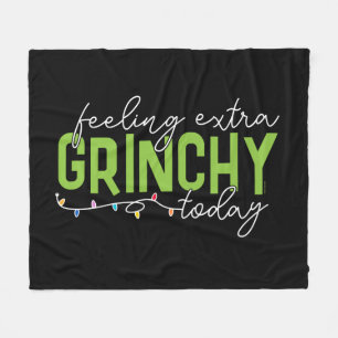 Couverture Polaire Grinch   Je me sens particulièrement grincheux auj