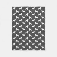 Gris australien de motif de silhouettes de berger