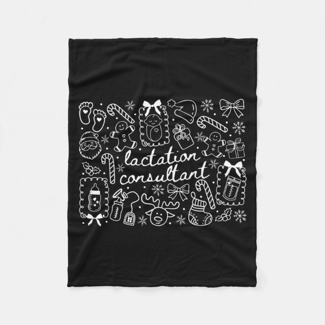 Couverture Polaire Groovy Coquette Lactation Consultant Breastfeeding (Devant)