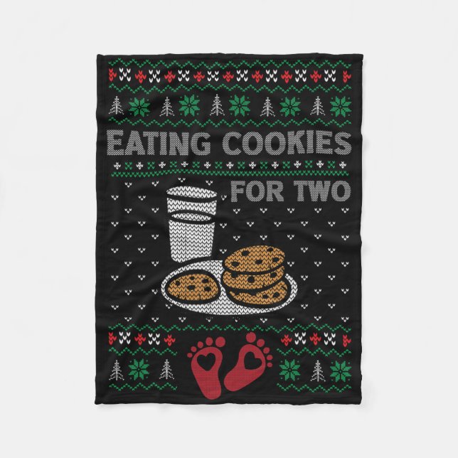 Couverture Polaire Grossesse Nouvelle maman (Devant)