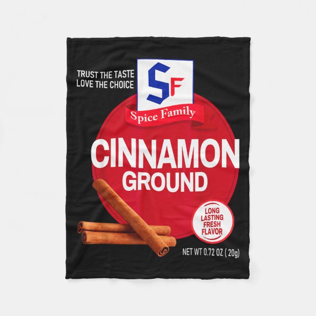 Couverture Polaire Ground Cinnamon Halloween Sce Costume Group Matchi (Devant)