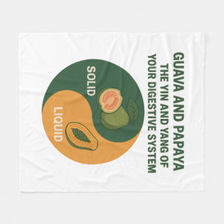 Couverture Polaire Guava et Papaya : Le Yin et le Yang de la digestio