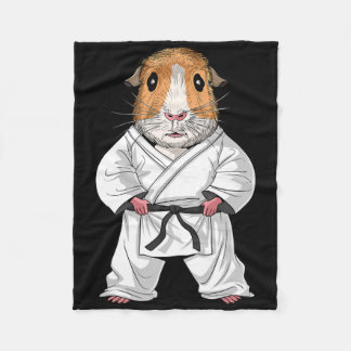 Couverture Polaire Guinée Karate de porc Ninja Jiu-jitsu Taekwondo Ma