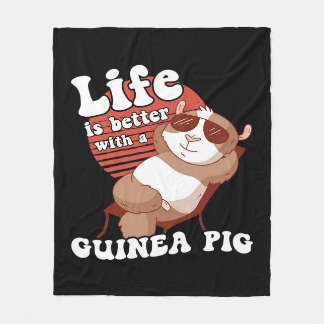 Couverture Polaire Guinéen, la vie des cochons est meilleure avec le  (Devant)