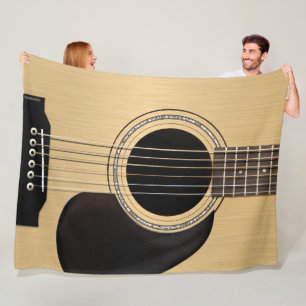 Couverture Polaire Guitare acoustique classique