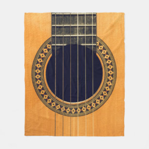 Couverture Polaire Guitare acoustique géniale