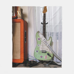 Couverture Polaire Guitare acoustique géniale
