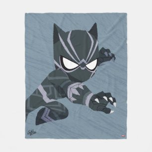 Couverture Polaire Guri Hiru Black Panther