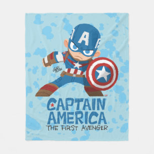 Couverture Polaire Guri Hiru Captain America