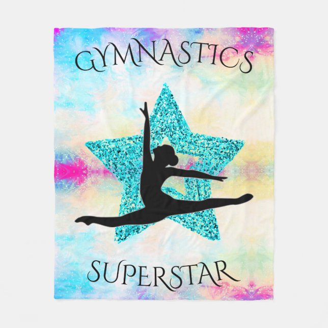 Couverture Polaire Gymnastique Superstar Fleece Blanket (Devant)