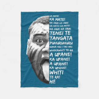 Couverture Polaire Haka New Zealand Maori New Zealand Fans Rugby 