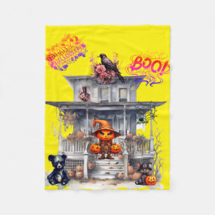 Couverture Polaire Halloween