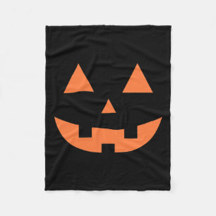 Couverture Polaire Halloween automne effrayant Jack O' Lantern Citrou