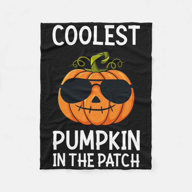 Couverture Polaire Halloween Coolest (Devant)