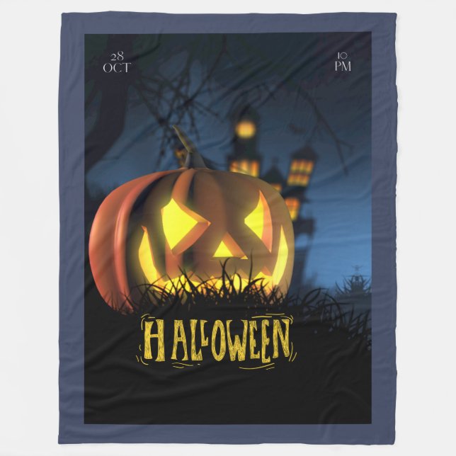 Couverture Polaire Halloween Fleece Blankets  (Devant)