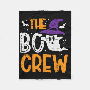 Couverture Polaire Halloween Ghost Le Costume Boo Crew Matatching Fem