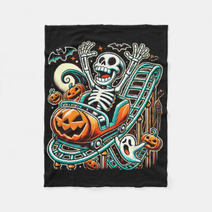 Couverture Polaire Halloween Skeleton Roller Dessous de verre