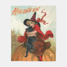 Halloween vintage - Le meilleur ami d'une sorcière