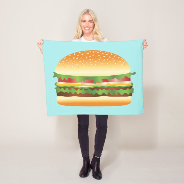 Couverture Polaire Hamburger (En situation)