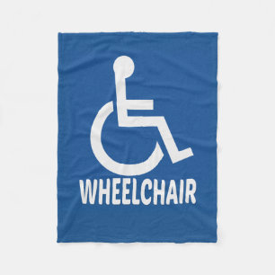 Couverture Polaire Handicap Fauteuil roulant