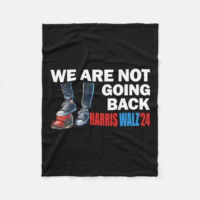 Couverture Polaire Harris Waltz 2024 Nous ne rentrons pas Kamala Harr (Devant)