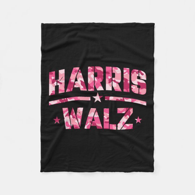 Couverture Polaire Harris Waltz Camouflage Militaire Pour Harris Vete (Devant)