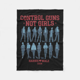 Couverture Polaire Harris Wheimer 2024 Control Guns Not Girls Kamala