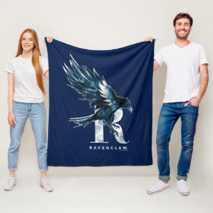 Couverture Polaire Harry Potter   Aquarelle RAVENCLAW™ Raven