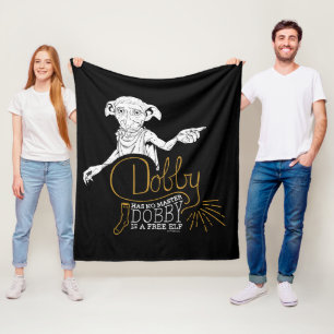 Couverture Polaire Harry Potter   Dobby N'A Pas De Maître