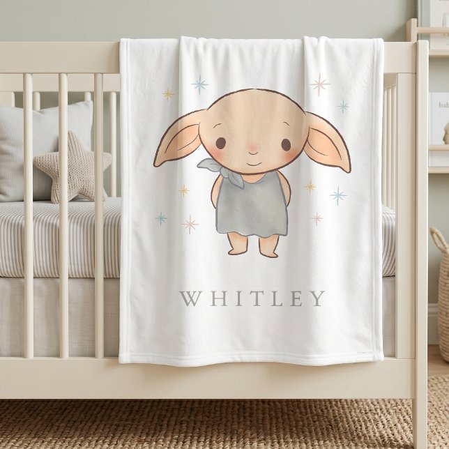 Couverture Polaire Harry Potter simple - Baby Shower de Dobby (Créateur téléchargé)