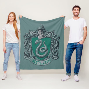 Couverture Polaire Harry Potter   Slytherin Crest Green