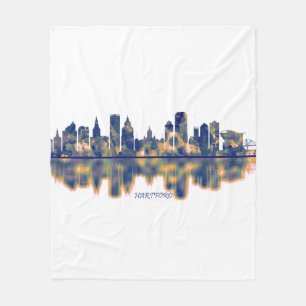 Couverture Polaire Hartford Skyline