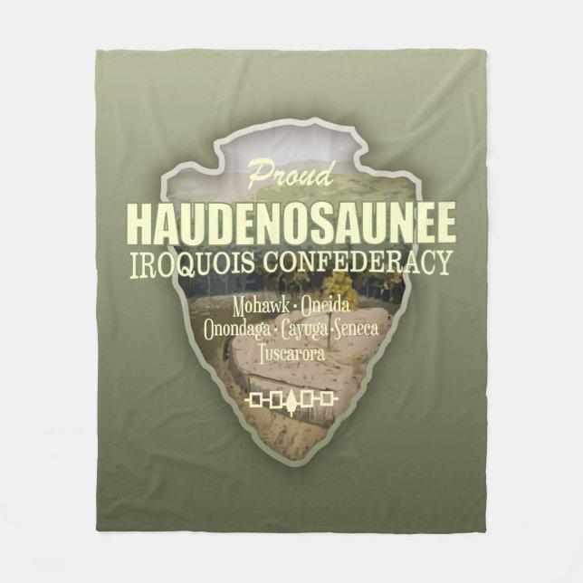 Couverture Polaire Haudenosaunee (flèche) (Devant)