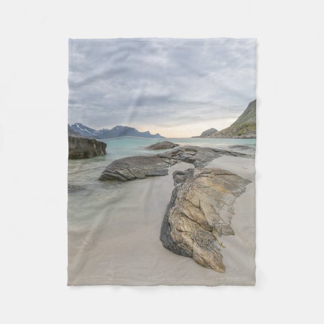 Couverture Polaire Haukland Lofoten (Devant)