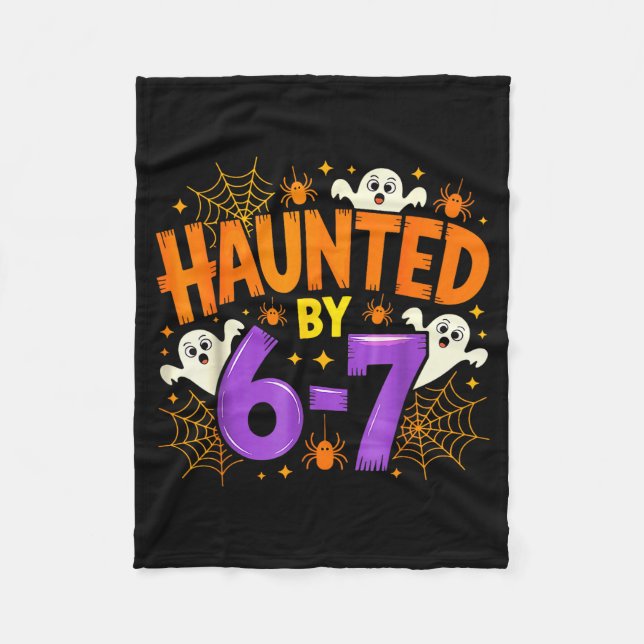 Couverture Polaire Haunted By 67 Funny Six Seven Meme Soky Ghost Hall (Devant)