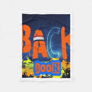 Couverture Polaire Haut en chiffon à motif « Back Door Chemistry »