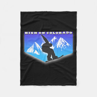 Couverture Polaire Haut Sur Colorado Snowboard Mountain Snowboard W