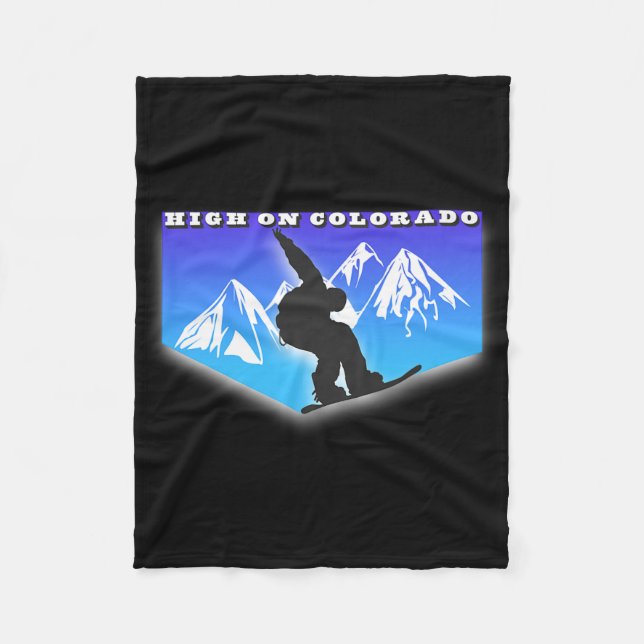 Couverture Polaire Haut Sur Colorado Snowboard Mountain Snowboard W (Devant)