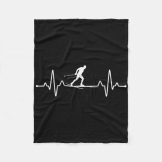 Couverture Polaire Heartbeat Ski de fond Sports d'hiver
