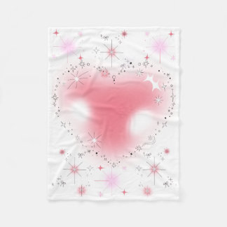 Couverture Polaire Hearts & Sparkles Baby