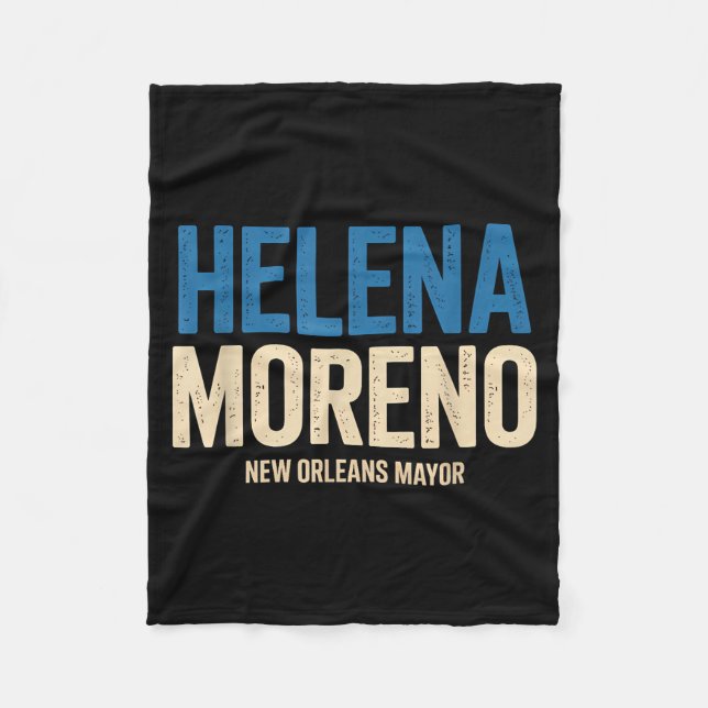 Couverture Polaire Helena Moreno New Orleans Mayor  (Devant)